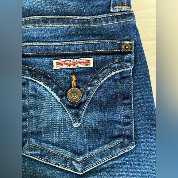 Hudson Jeans Palerme Knee Cuffed Jean Shorts - Picture 9 of 16